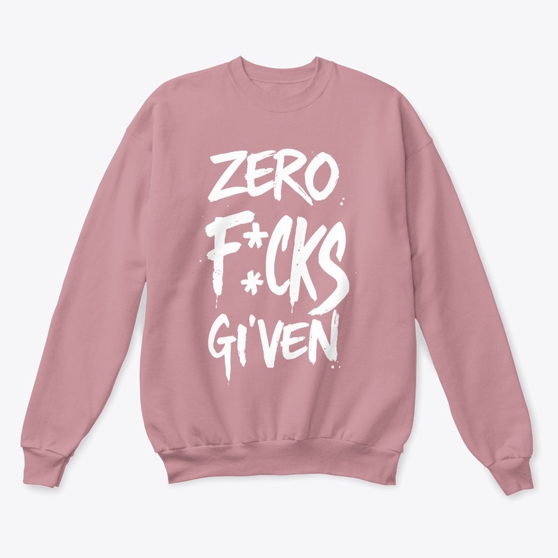Relaxing Sloth Tee - Zero F*cks Given