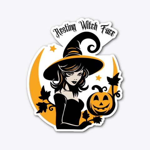 Resting Witch Face Shirt Standard Kaos Front