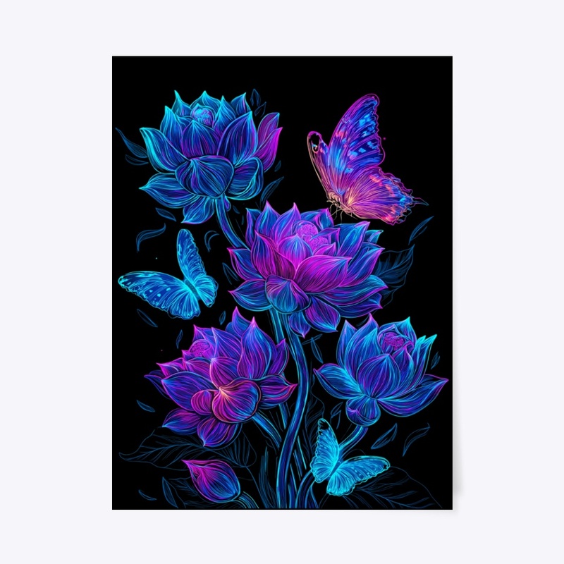 Cyber Bloom Aesthetic