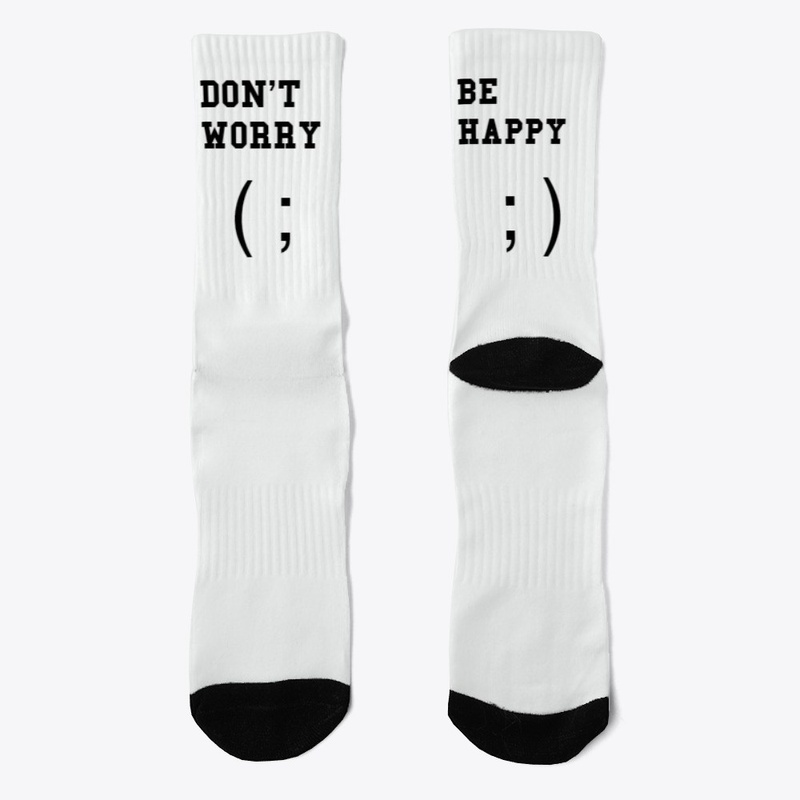 SOCKS " DON'T WORRY BE HAPPY"