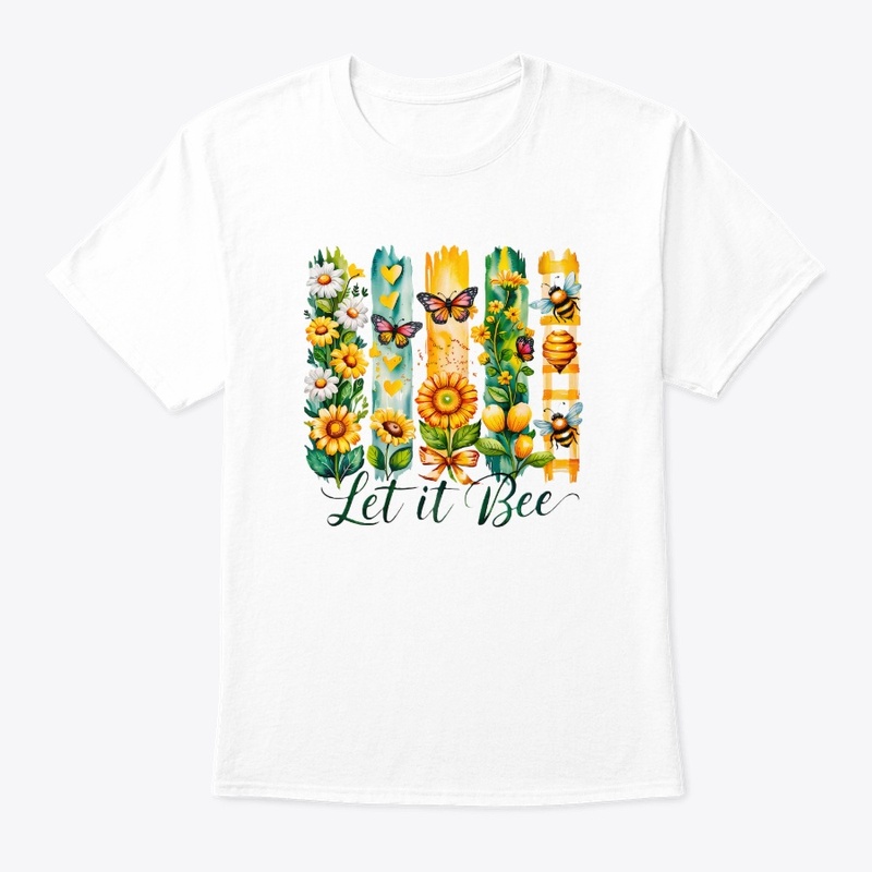 Let It Bee Brushstrokes