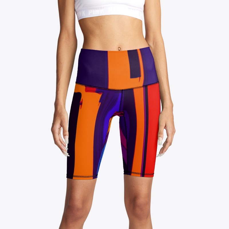 Multicolor Abstract Stripe Pattern  