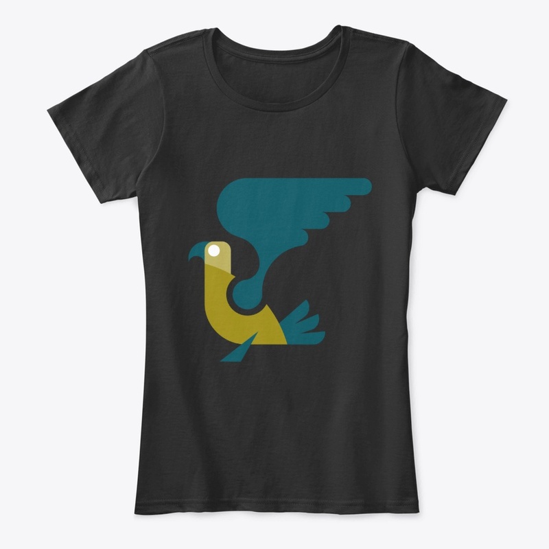 Bird design mid century style