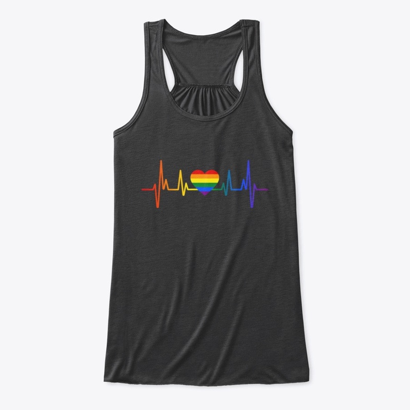 LGBT Gay Pride Heartbeat
