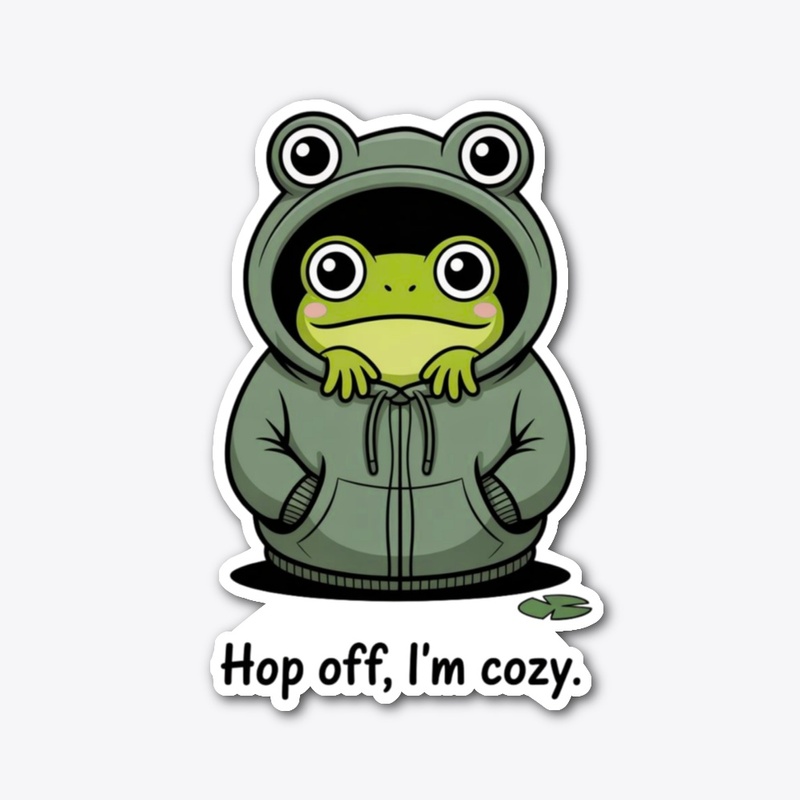 Cute Cartoon Frog