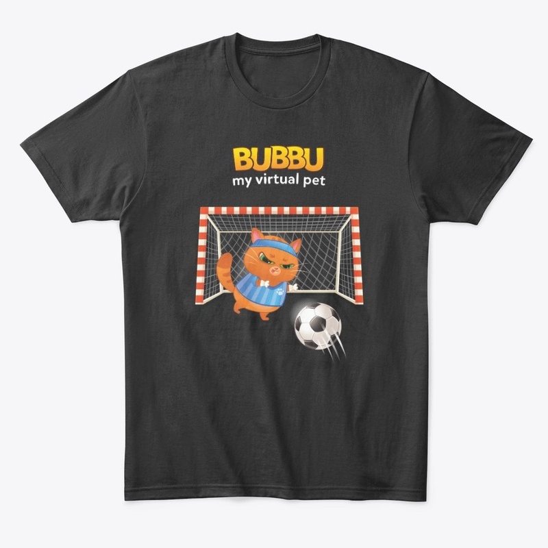 Bubbu playing football