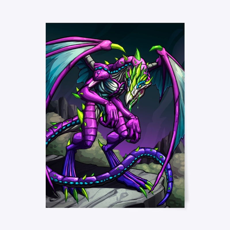 The Cackling Chaos Jester POSTER