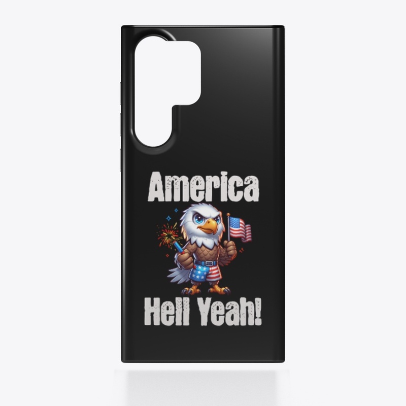 America Hell Yeah Bald Eagle Patriotic 