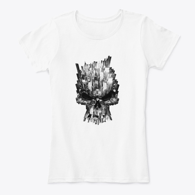 Skull City Tee