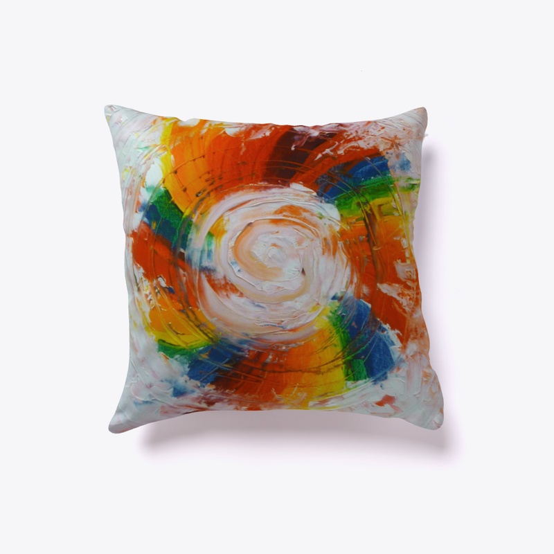 Candy Headache Pillow - art by Lindi 