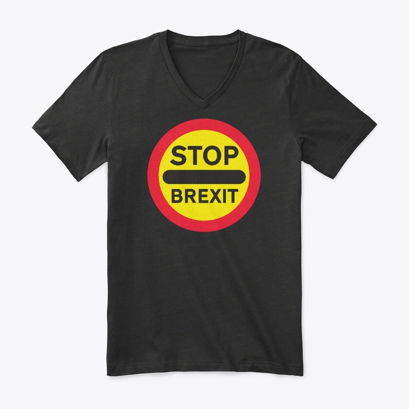 Stop Brexit Lollipop School Patrol Sign