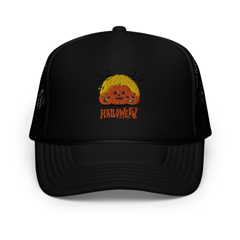 Haunted Elegance Halloween Cap