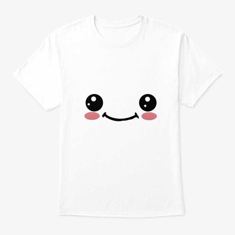 Kawaii japaneses anime faces: smile