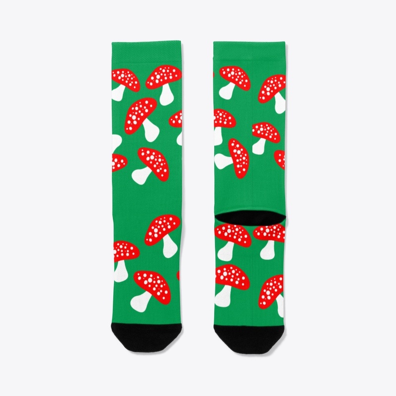 Crognome mushroom socks