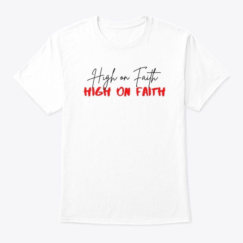 High On Faith Red & Black