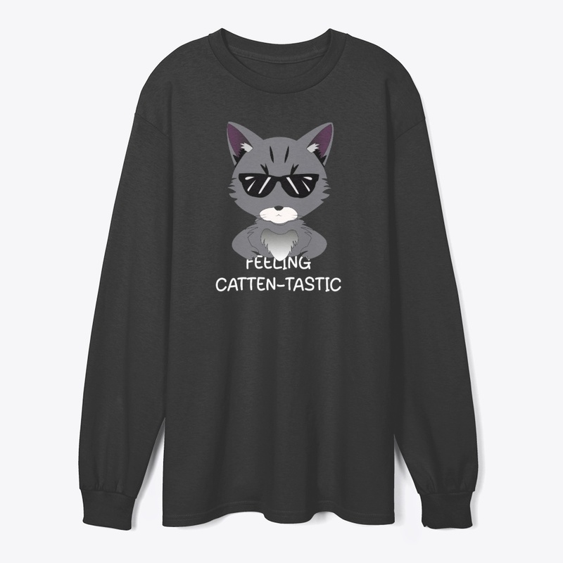 Feeling Catten-tastic cat graphic