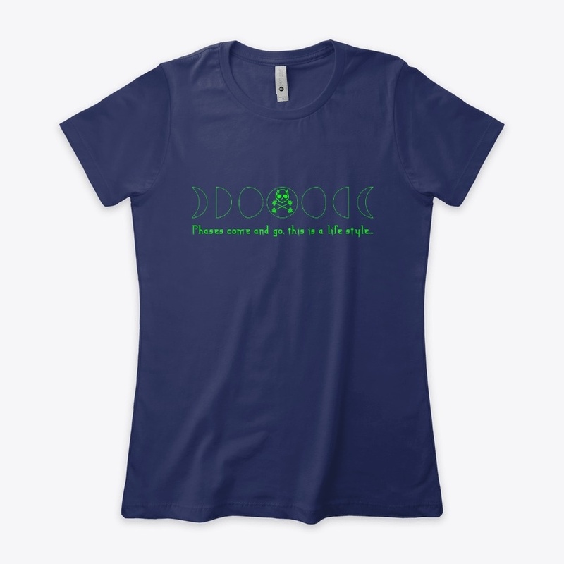 Moon Phases - Green