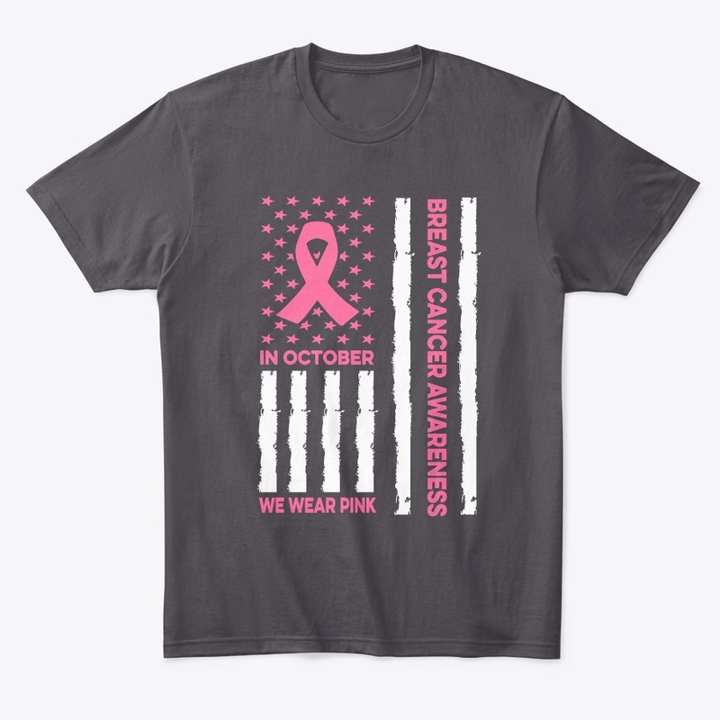 In October We Wear Pink Cancer T shirt