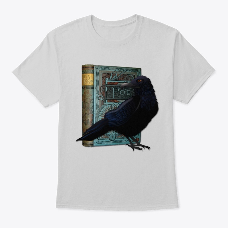 Poe Book of Poetry with Raven