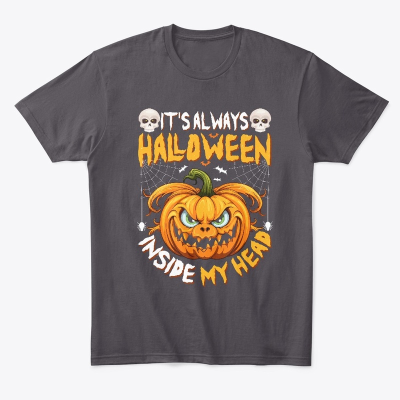 Halloween Inside My Head Spooky Tee