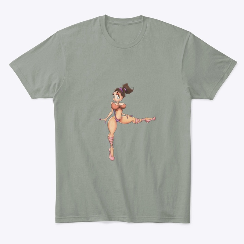 BALLERINA AND PUPPY