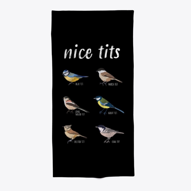 Funny Birdwatching "Nice tits" Bird Gift