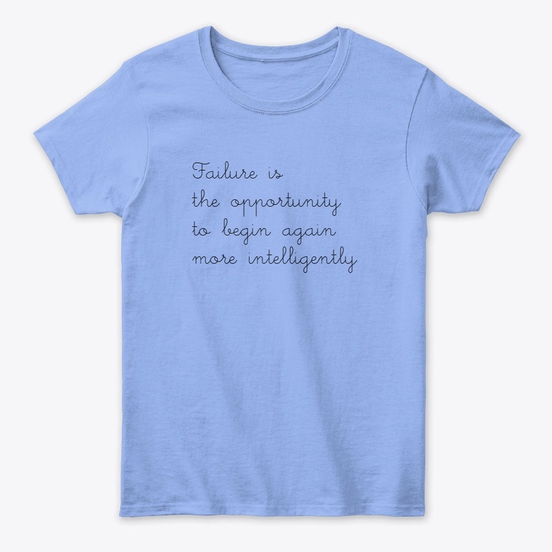 failure is the opportunity
