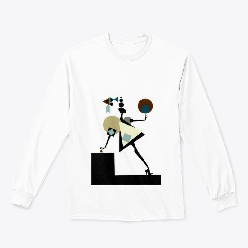 Geometrical craved model illustration 2