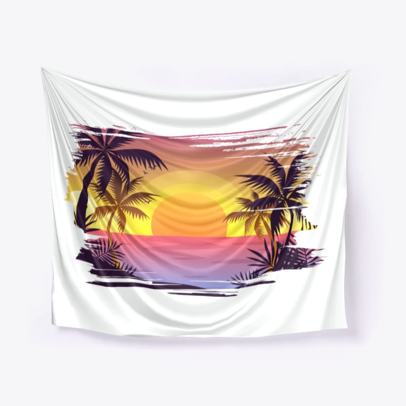 Sunset By The Beach