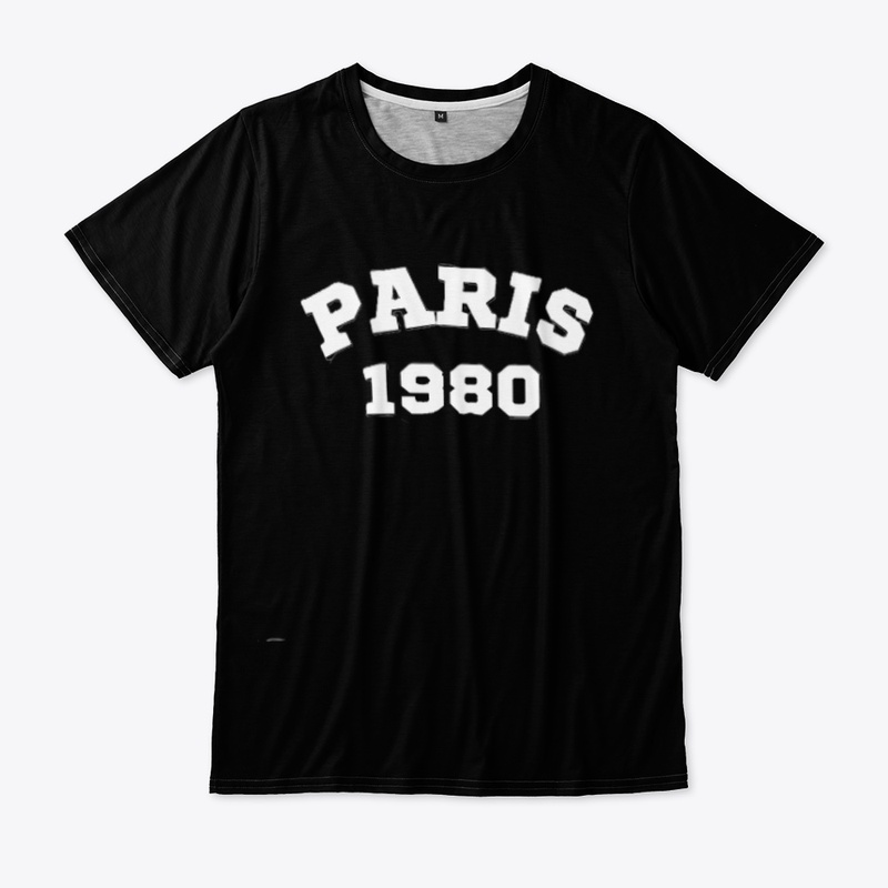  "Paris 1980 Vintage Tee"