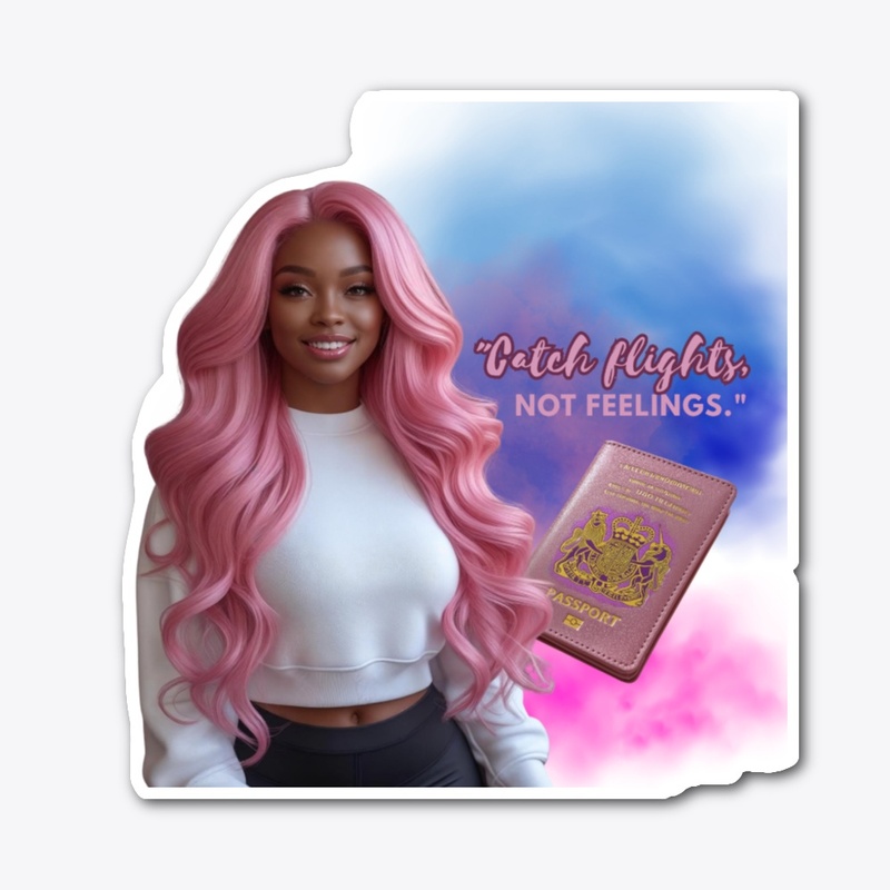 Catch Flights Not Feelings,Black Girl 
