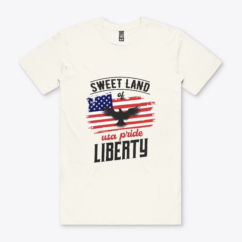 Sweet land of USA pride liberty