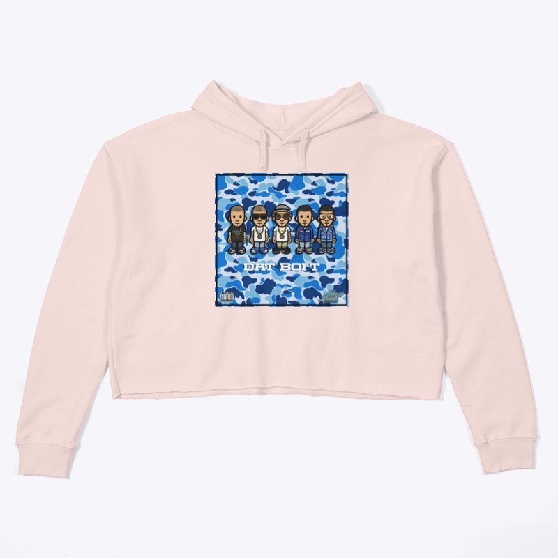 Been Gettin Paper Crop Hoodie Womens