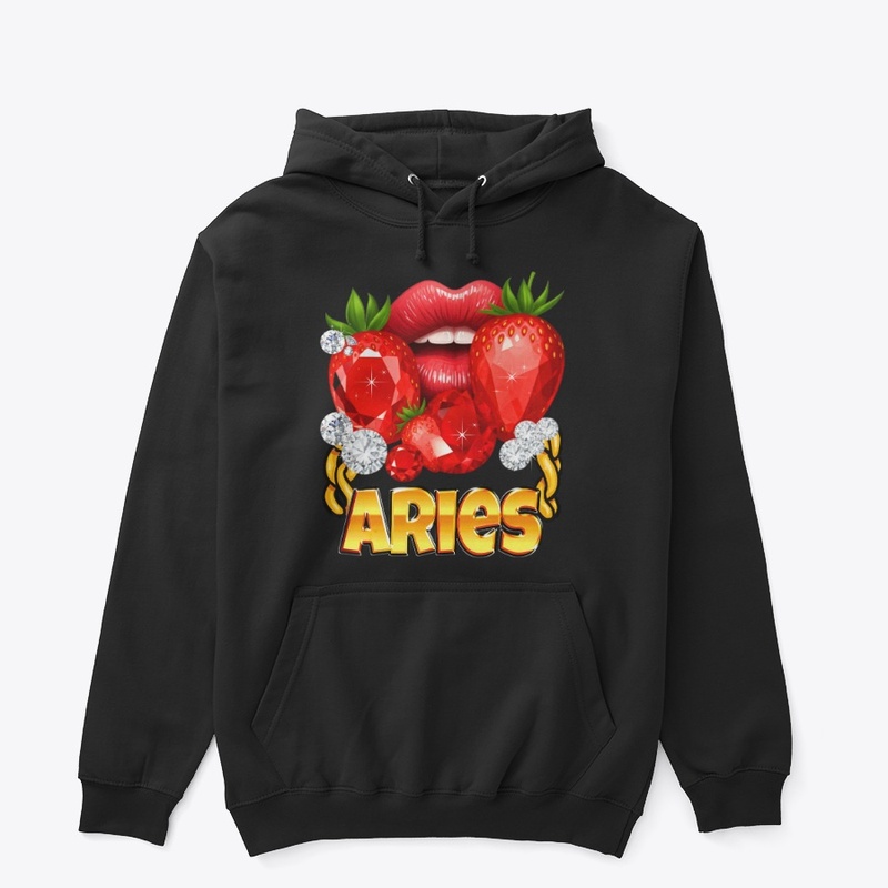 Lips Gold Chain Aries Birthday Gift