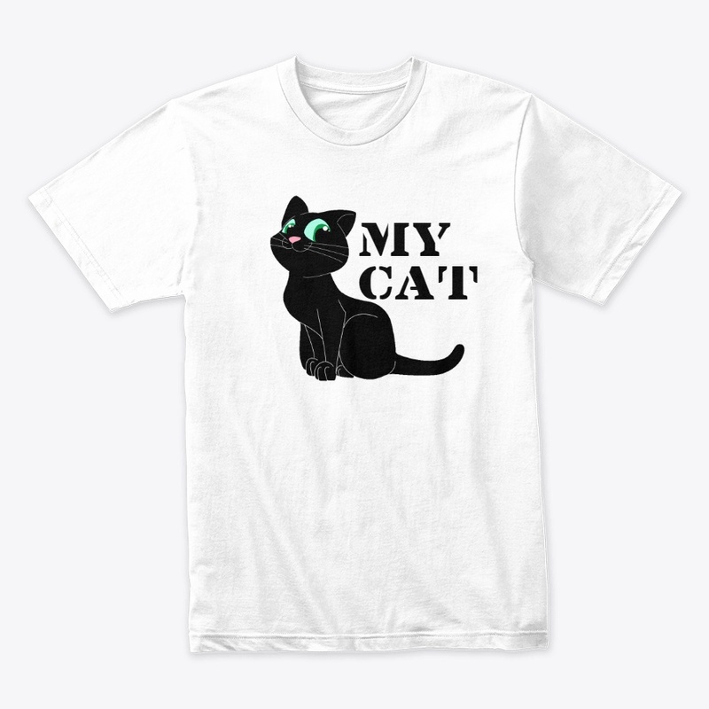 Black Cat Logo - For Cat Lovers