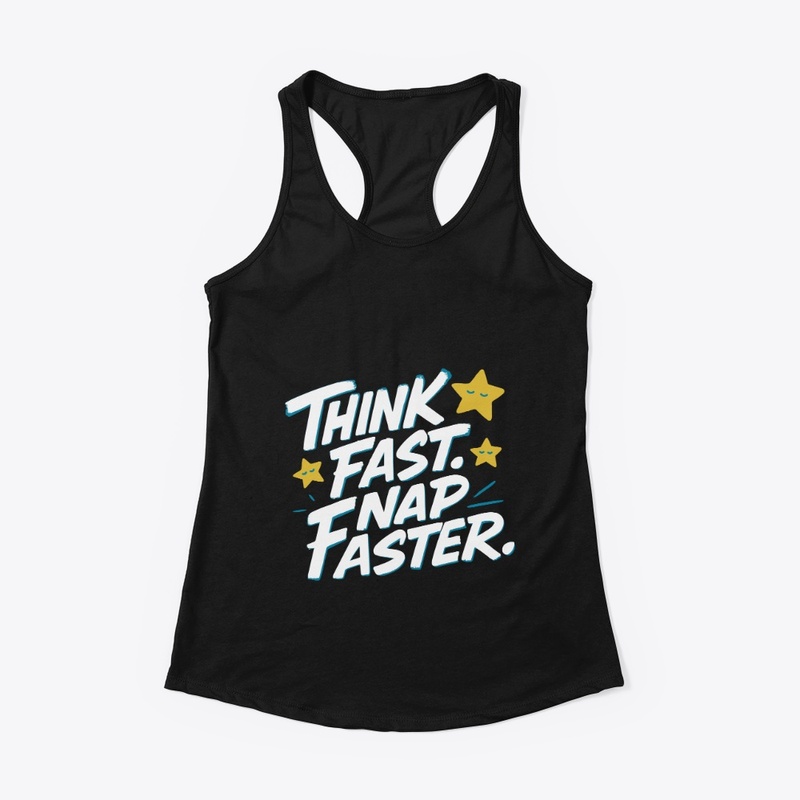Abyssinian Cat Quote - Think Fast Tee