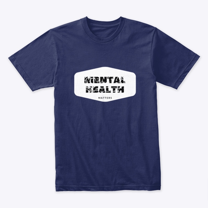 Mental Health Matters White Banner
