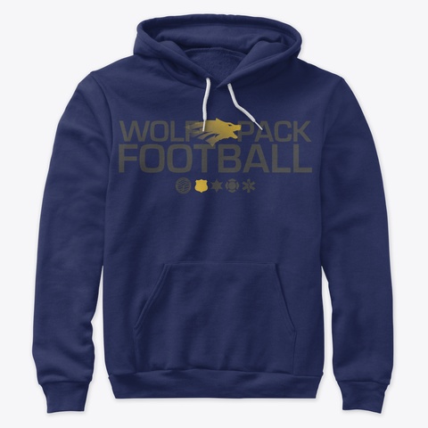 Wolf Pack Football | Police Navy Kaos Front
