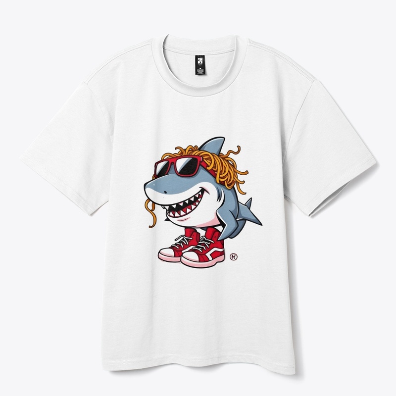 Cartoon shark