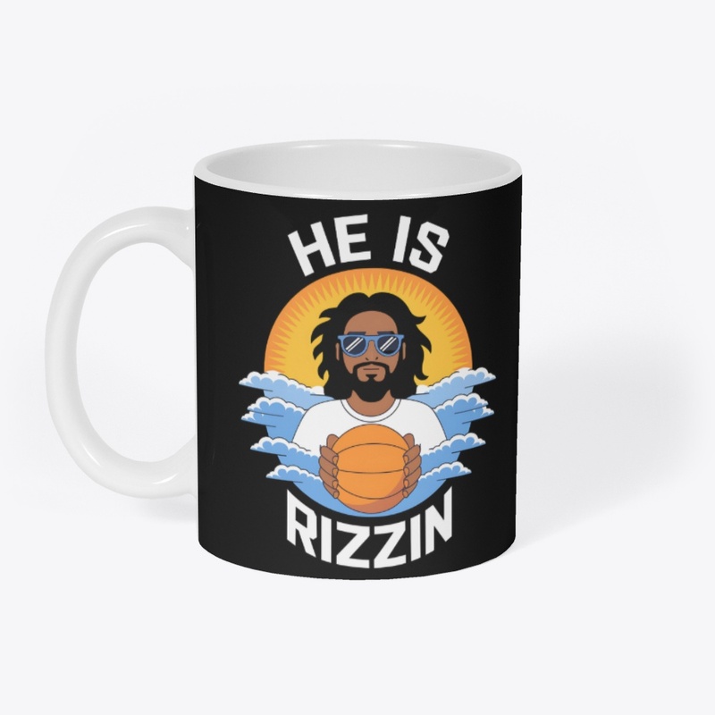 He Is Rizzin Funny Basketball Meme 