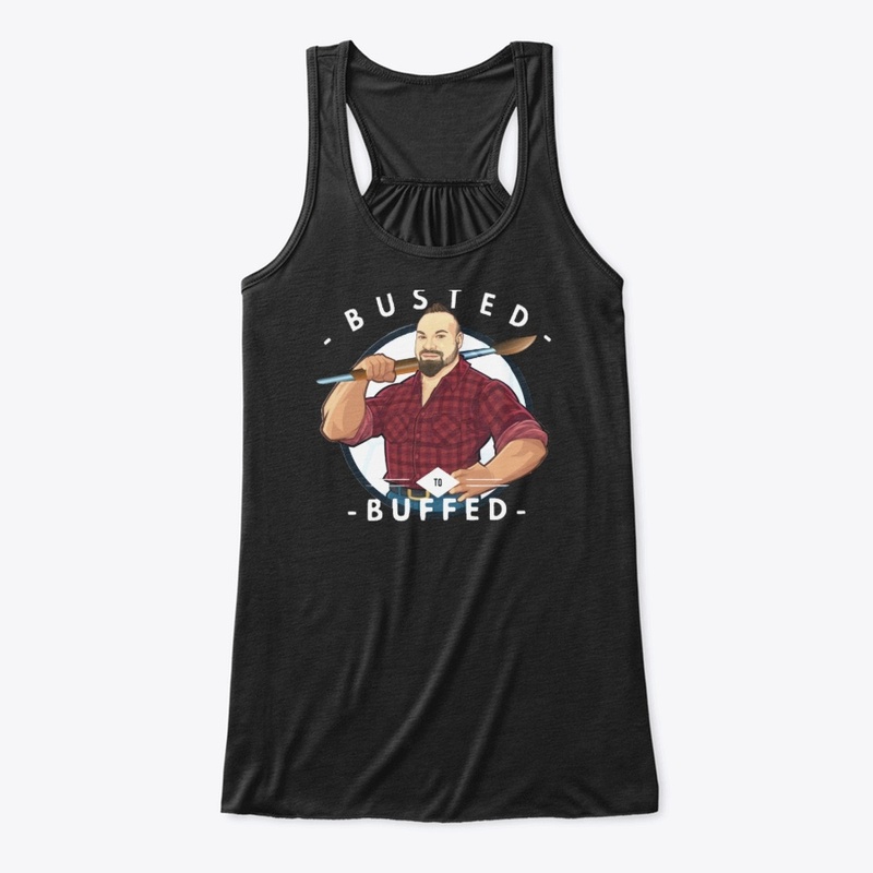 Busted to Buffed Women's Flowy Tank Top