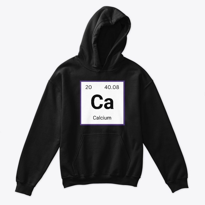 Calcium - C - Kids Pullover Hoodie 
