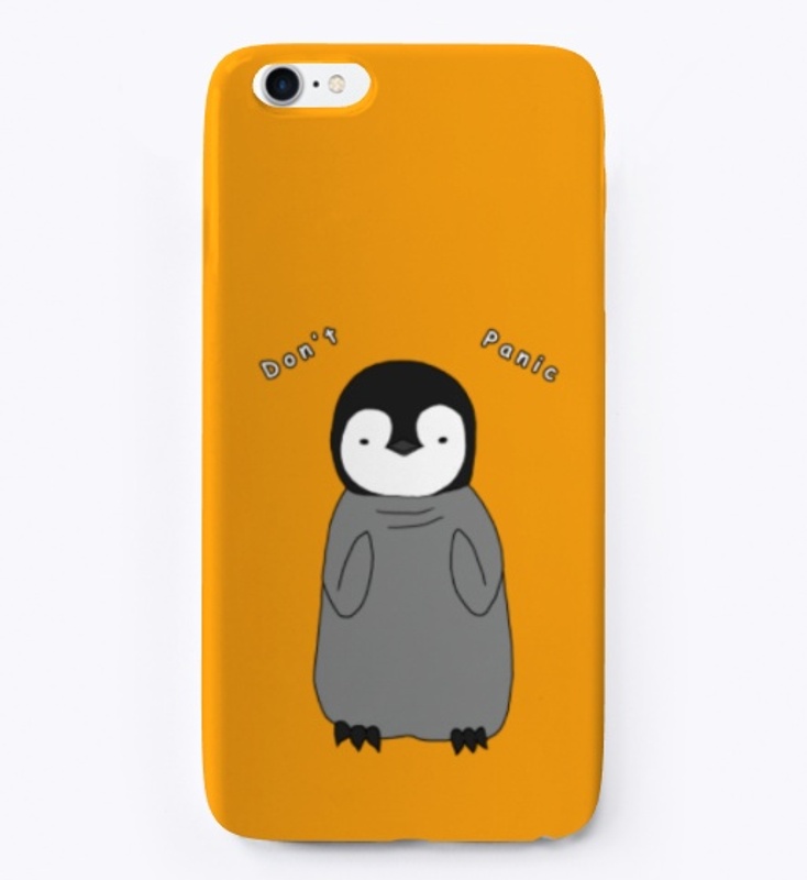 Don't Panic - Cute Baby Penguin Design