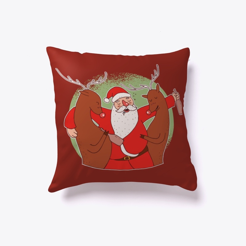 Christmas Drunk Santa