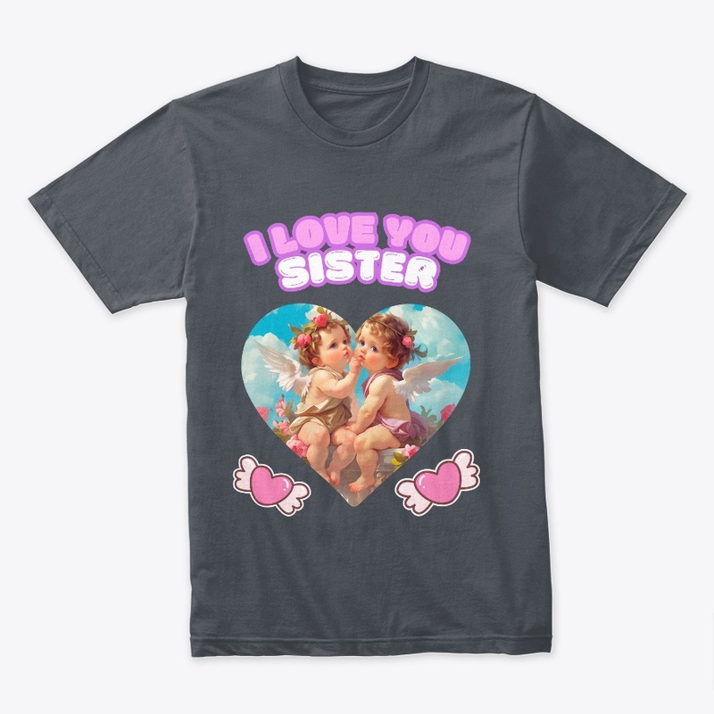  "I Love Sister" T-shirt