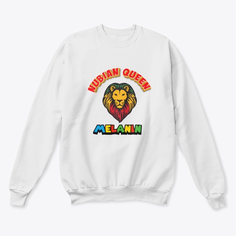 Nubian Queen Melanin Design with Lion