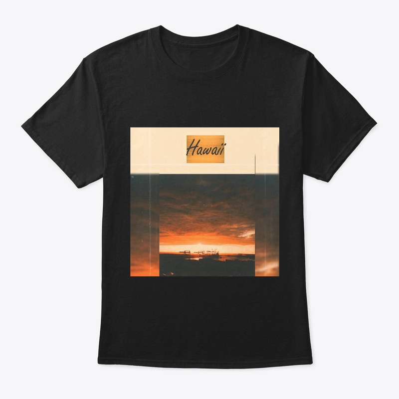 Hawaii Orange Sunset