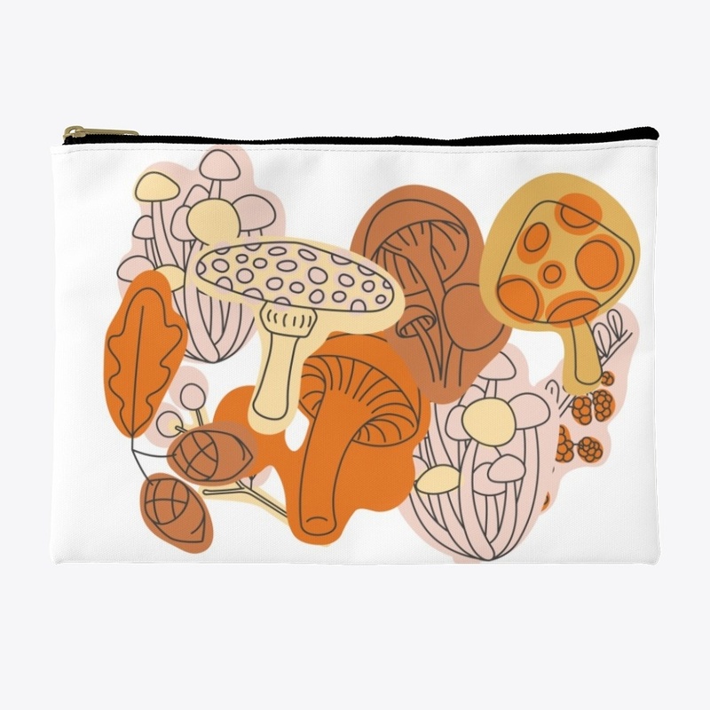 Forest Wild Mushroom Graphic Merch
