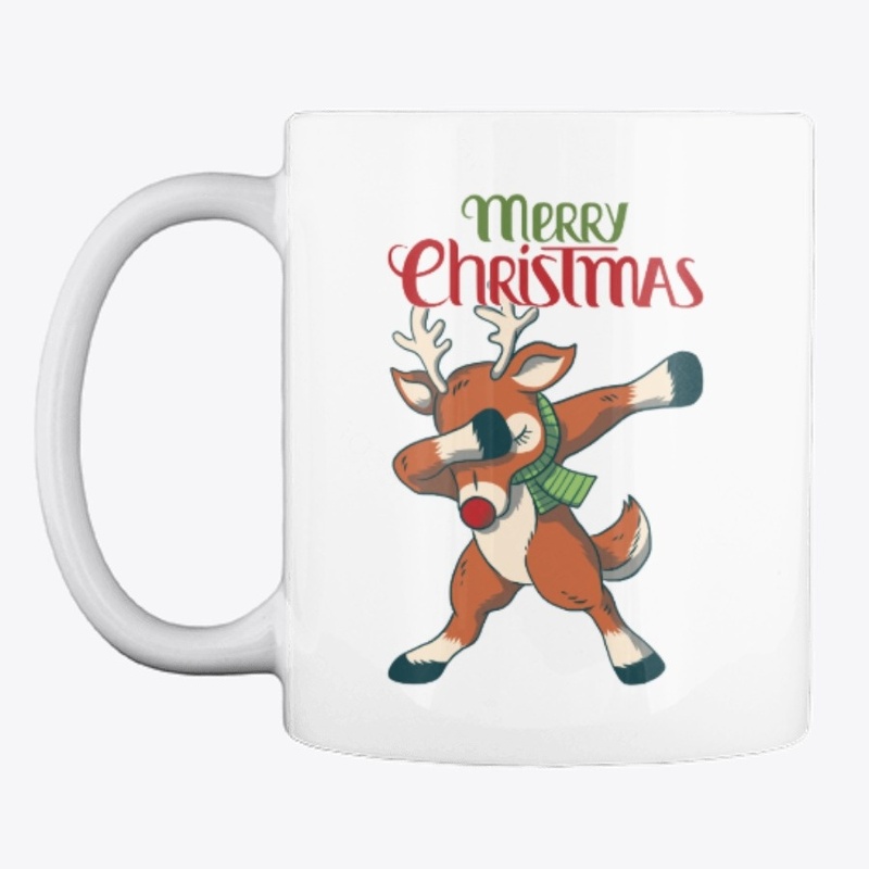 Merry Christmas Reindeer Dabbing