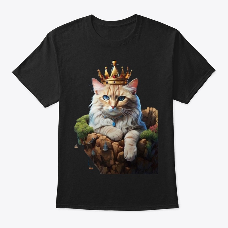 Princess Cat in an Island Graphic Shirts